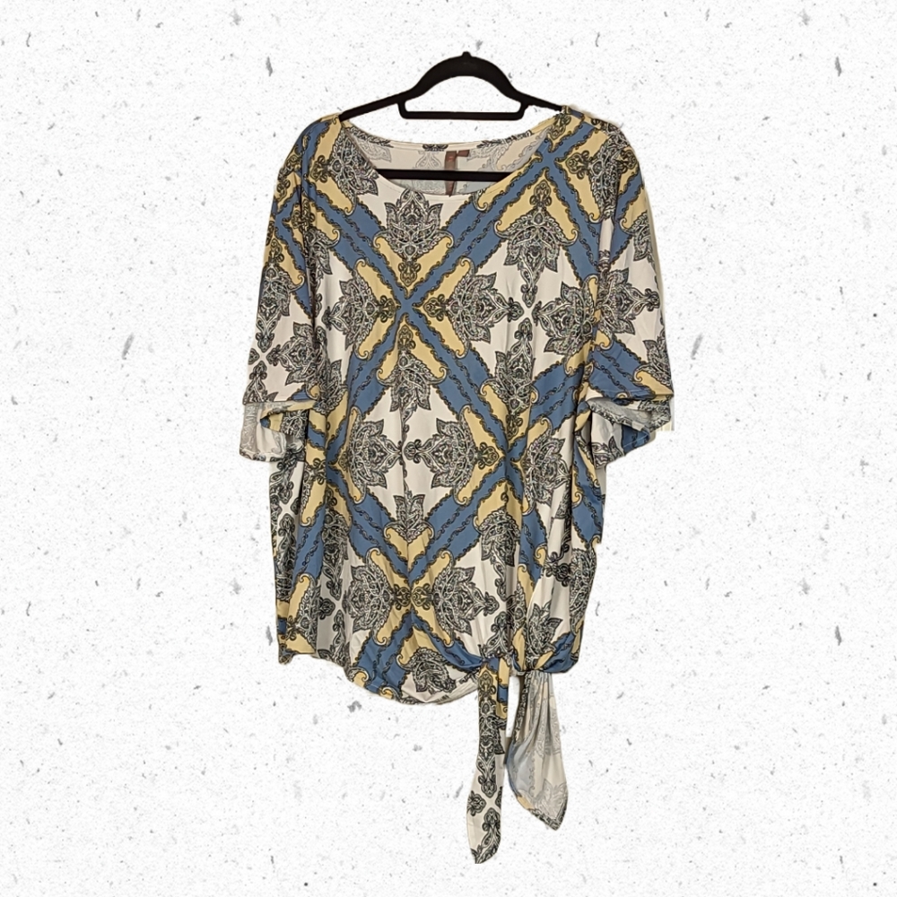 Brina & Em Jersey Tie Top